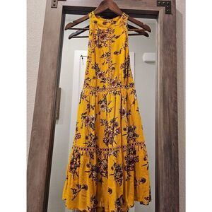 ATL open back golden hour dress